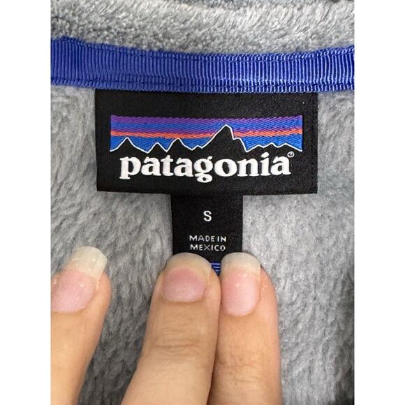 Patagonia Synchilla Snap T Fleece Pullover Re-Tool Sweater Outdoor, S - Picture 6 of 11